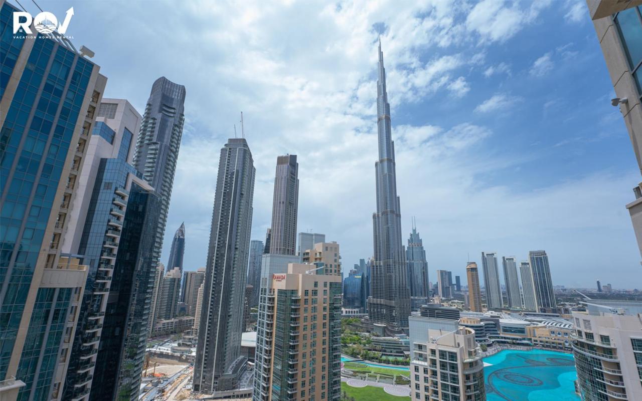 Luxury 2 Bedroom Suite With Full Burj Khalifa View Dubaï Extérieur photo